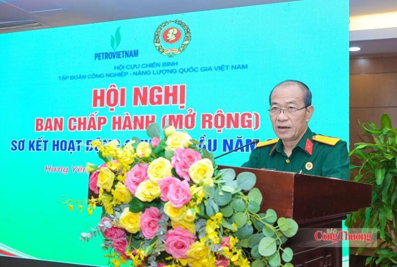 Đồng chí Phạm Quang Dũng - Ủy viên Ban Thường vụ Trung ương Hội Cựu chiến binh Việt Nam, Chủ tịch Hội Cựu chiến binh Petrovietnam - Ảnh: Minh Đức