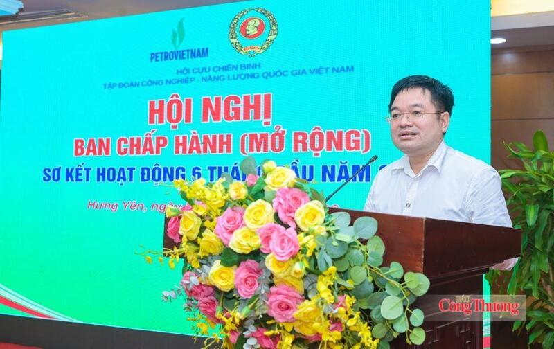 Đồng chí Nguyễn Văn Minh - Chủ tịch Hội Cựu chiến binh Bộ Công Thương, Tổng Biên tập Báo Công Thương - Ảnh: Minh Đức