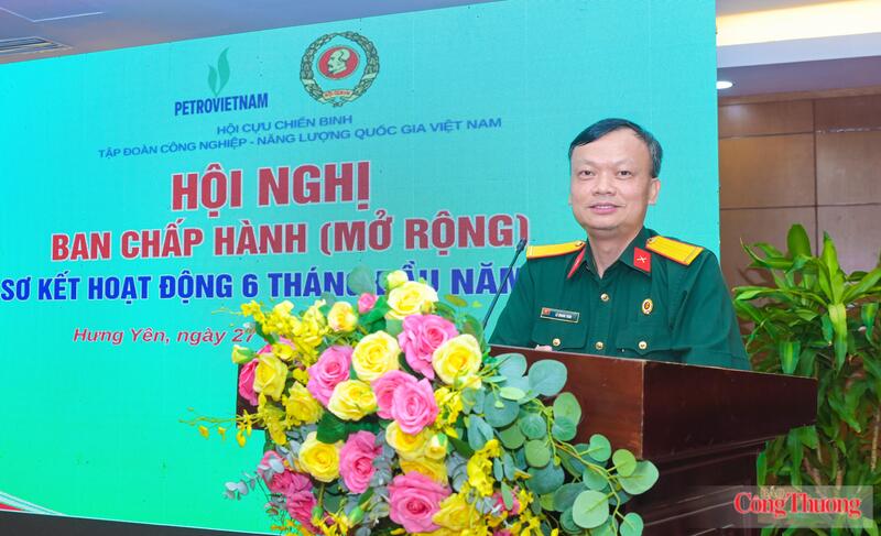 Đồng chí Lê Quang Toán - Phó Chủ tịch Thường trực Hội Cựu chiến binh Petrovietnam - Ảnh: Minh Đức
