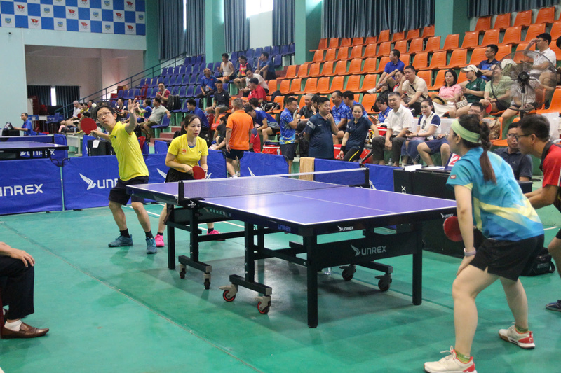 Những trận cầu hấp dẫn tại hội thao. Ảnh: Trường Giang
