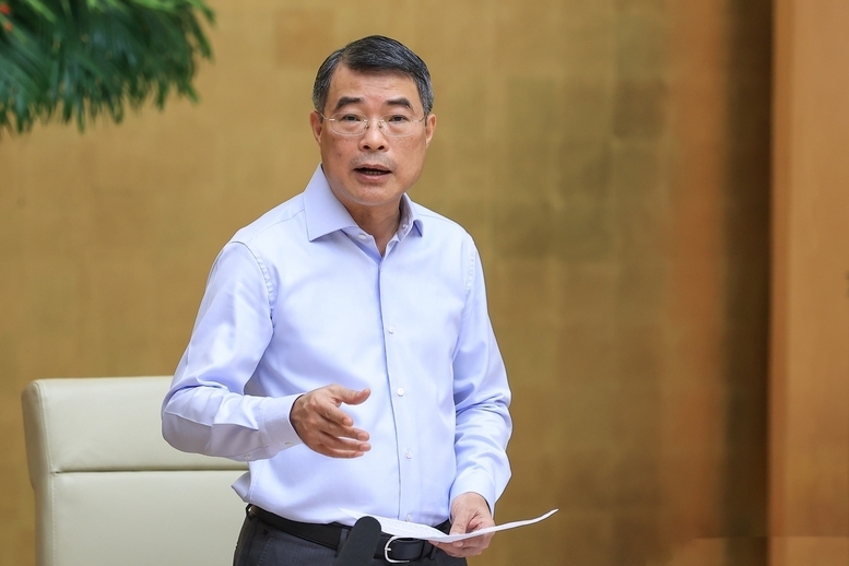 Thủ tướng Chính phủ nhấn mạnh những quan điểm, nhiệm vụ, giải pháp trọng tâm về công tác hoàn thiện thể chế thời gian tới - Ảnh: VGP/Nhật Bắc