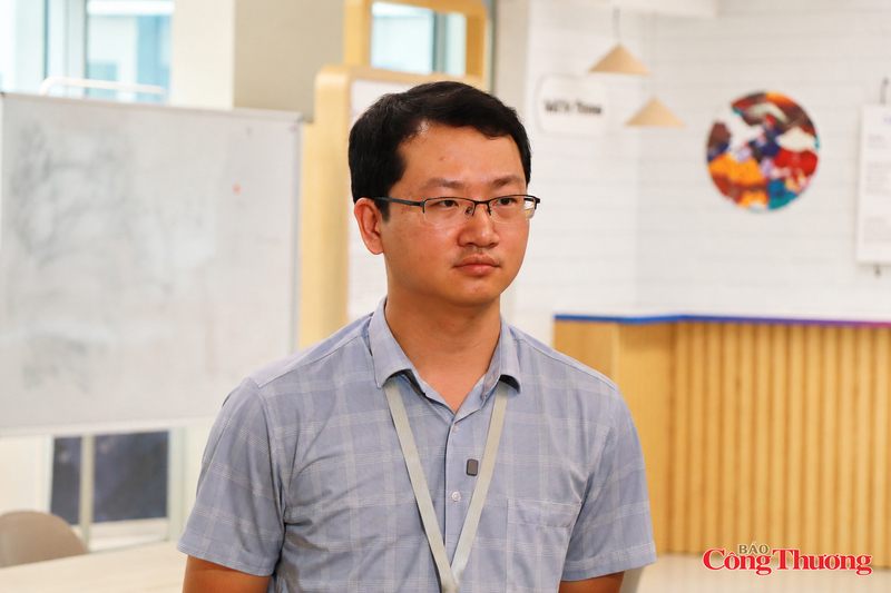 Ông Lưu Đức Tiến, Giám đốc Công ty Cổ phần MeticWorks. Ảnh: Thanh Tuấn