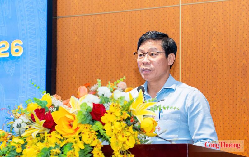 PGS.TS Nguyễn Xuân Hoàn - Hiệu trưởng Trường Đại học Công Thương TP. Hồ Chí Minh. Ảnh: Thanh Minh.