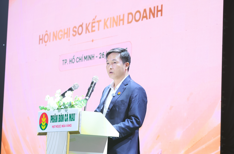Tổng Giám đốc PVCFC, ông Nguyễn Thanh Tùng phát biểu tại sự kiện. Ảnh: PVCFC