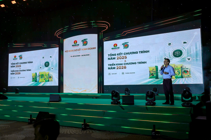 PVCFC trình bày chương trình Xúc tiến bán hàng năm 2026. Ảnh: PVCFC