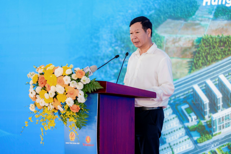 Ông Lê Khắc Hiệp - Phó Chủ tịch Tập đoàn Vingroup phát biểu tại sự kiện