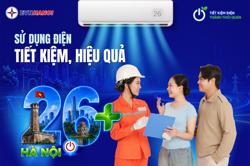 Sử dụng điện tiết kiệm, hiệu quả.