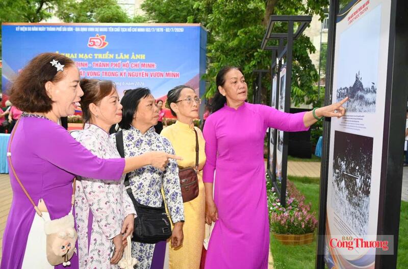 Triển lãm ảnh “Sài Gòn - Gia Định - TP. Hồ Chí Minh: Bản anh hùng ca và khát vọng trong Kỷ nguyên vươn mình” đã khái quát hành trình phát triển của vùng đất luôn gắn liền với vận mệnh dân tộc.