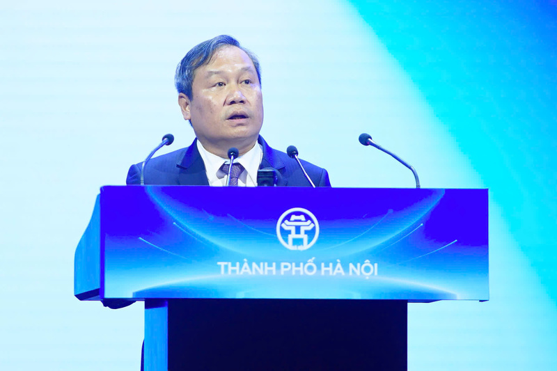 Chủ tịch Ủy ban nhân dân thành phố Hà Nội Vũ Đại Thắng. Ảnh: BTC