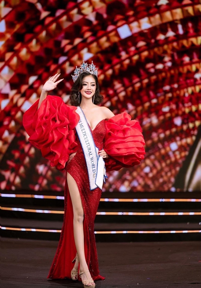 Miss Multicultural World 2026 Soe Myintzu Lwin. Ảnh: Ban Tổ chức