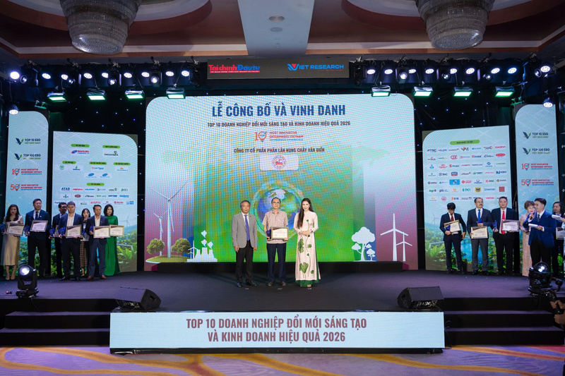 Phân lân Văn Điển khẳng định vị thế trong Top 10 doanh nghiệp sáng tạo - 1