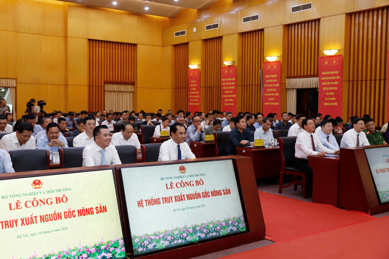 Các đại biểu tham dự Lễ công bố. Ảnh: Khương Trung