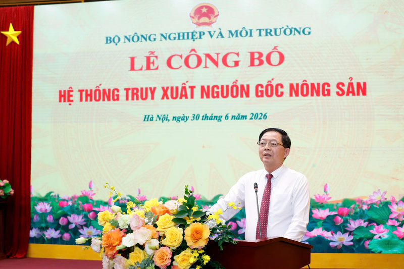 Phó Thủ tướng Chính phủ Hồ Quốc Dũng phát biểu tại Lễ công bố. Ảnh: Khương Trung
