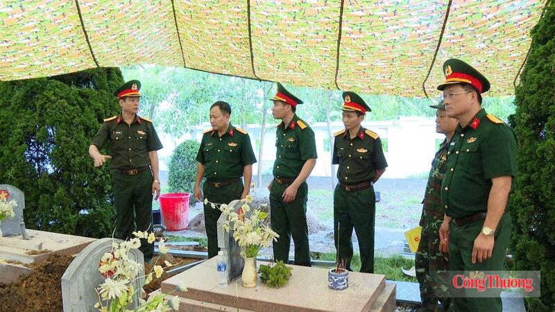 Đại tá Trịnh Đức Thiêm, Chỉ huy trưởng Bộ Chỉ huy Quân sự tỉnh Điện Biên trực tiếp chỉ đạo chiến dịch “500 ngày đêm đẩy mạnh thực hiện tìm kiếm, quy tập và xác định danh tính hài cốt liệt sĩ” tại các nghĩa trang trên địa bàn tỉnh Điện Biên.