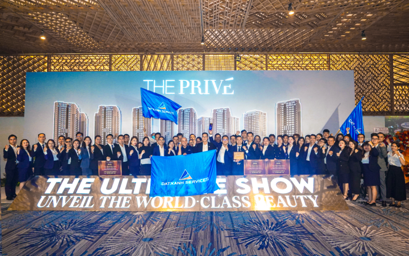 Dat Xanh Services sở hữu giỏ hàng tinh tuyển tại The Privé.