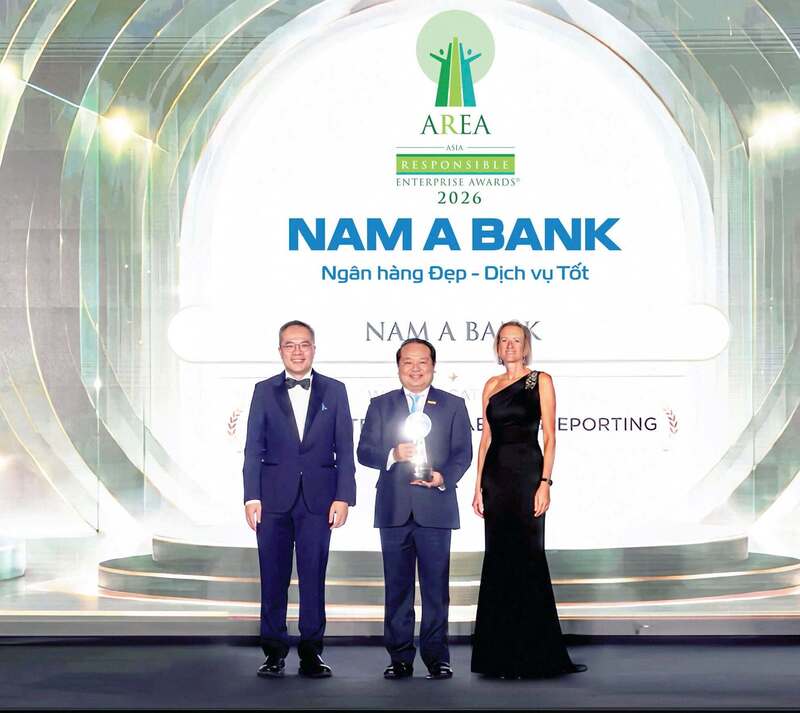 Nam A Bank được vinh danh ở hạng mục Báo cáo Phát triển bền vững (Corporate Sustainability Reporting).