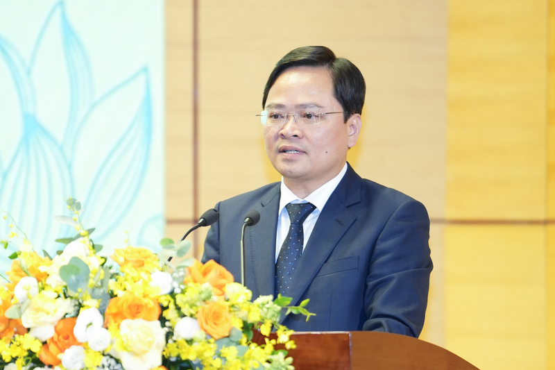 Ông Nguyễn Anh Tuấn, Phó Chủ tịch Ủy ban Trung ương Mặt trận tổ quốc Việt Nam, Chủ tịch Tổng Liên đoàn Lao động Việt Nam. Ảnh: Công đoàn Than - Khoáng sản Việt Nam
