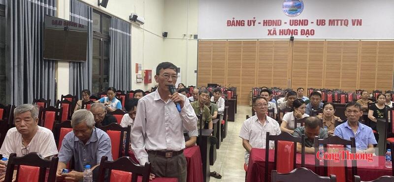 Nhân dân xã Hưng Đạo (TP. Hà Nội) đồng thuận phương án sáp nhập thôn, tinh gọn bộ máy, nâng cao hiệu lực, hiệu quả hoạt động của hệ thống chính trị ở cơ sở.