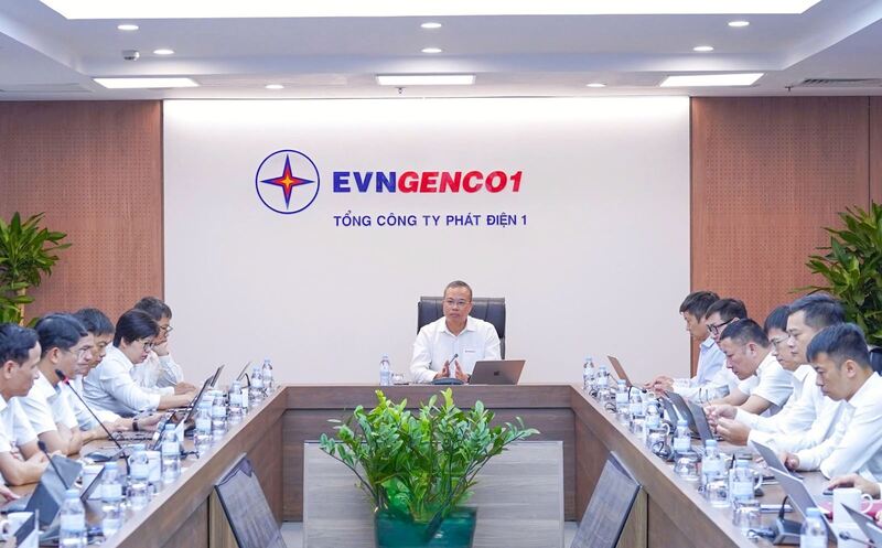Tổng Giám đốc Lê Hải Đăng chủ trì Hội nghị sơ kết công tác 6 tháng đầu năm và triển khai nhiệm vụ các tháng cuối năm 2026 của EVNGEN 1