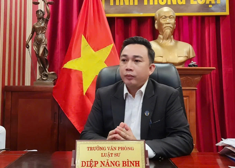 Luật sư Diệp Năng Bình. Ảnh: NVCC