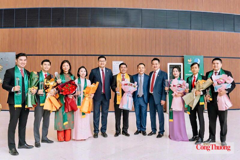 Gia Lai có một doanh nhân được vinh danh trong Top 10 và 7 doanh nhân nằm trong Top 100 Doanh nhân trẻ khởi nghiệp xuất sắc toàn quốc năm 2026. Ảnh: Hội Doanh nhân trẻ Gia Lai