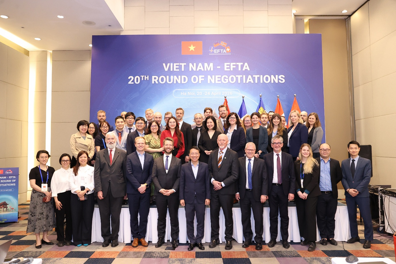 Việt Nam và EFTA kết thúc đàm phán Hiệp định thương mại tự do