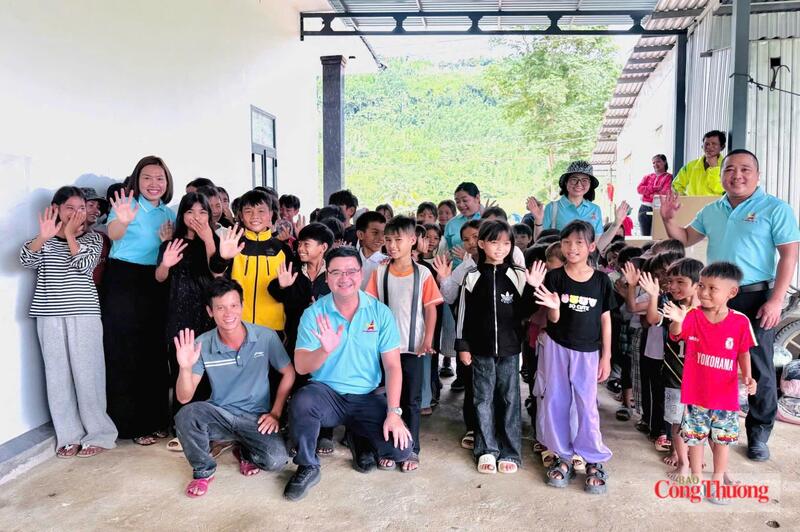 Hội Doanh nhân trẻ tỉnh Gia Lai chăm lo người dân vùng sâu, vùng xa, vùng khó khăn. Ảnh: Hội Doanh nhân trẻ Gia Lai