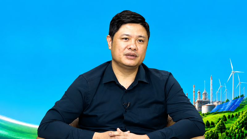 TS. Đặng Tất Thành, Cục Đổi mới sáng tạo, Chuyển đổi xanh và Khuyến công chia sẻ tại tọa đàm.