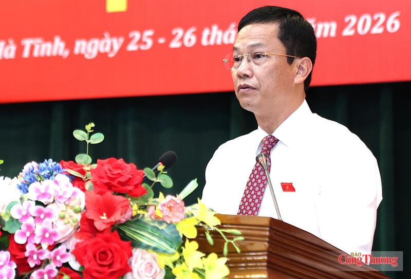 Ông Nguyễn Trọng Hiếu, Phó Chủ tịch UBND tỉnh Hà Tĩnh. Ảnh: Trọng Tùng