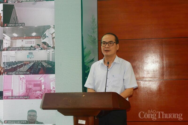 Ông Phạm Hồng Lượng, Phó Cục trưởng Cục Lâm nghiệp và Kiểm lâm phát biểu khai mạc hội nghị. Ảnh: Kiều Tâm