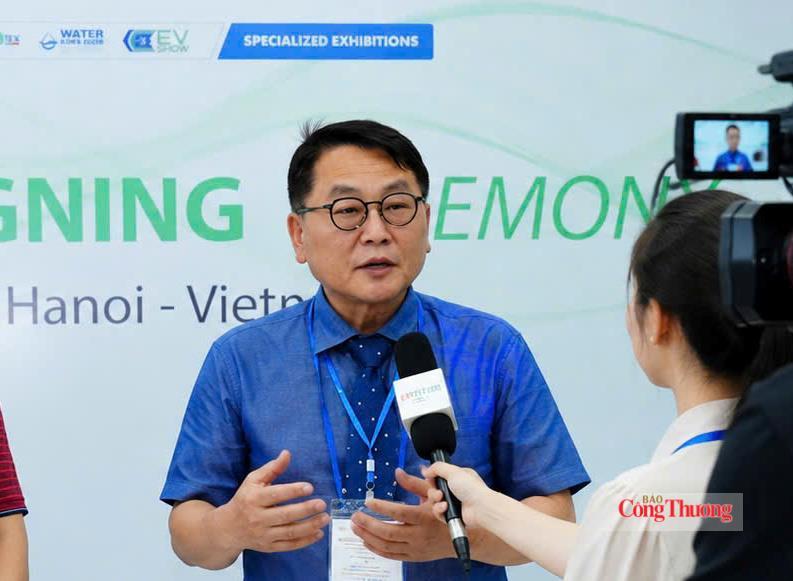 Ông Sam Park, đại diện Công ty công nghệ Deep Visions.