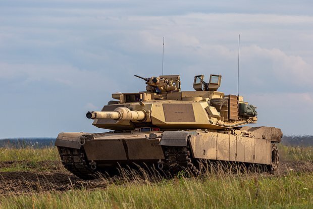 Xe tăng chiến đấu chủ lực M1A2 SEPv3 Abrams. Ảnh: US Army