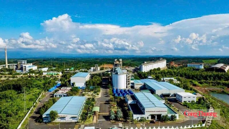 Nhà máy Alumin Nhân Cơ, xã Nhân Cơ, tỉnh Lâm Đồng. Ảnh: Lê Sơn