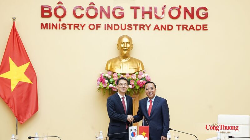Thứ trưởng Nguyễn Hoàng Long làm việc với Thứ trưởng Bộ Thương mại, Công nghiệp và Tài nguyên Hàn Quốc - 4