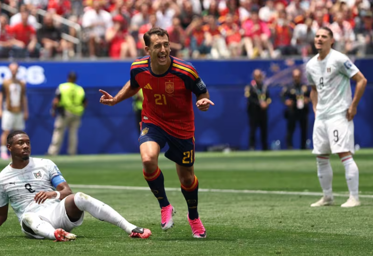 Đội tuyển Tây Ban Nha có trận đấu dễ dàng trước tuyển áo. Ảnh: FIFA.