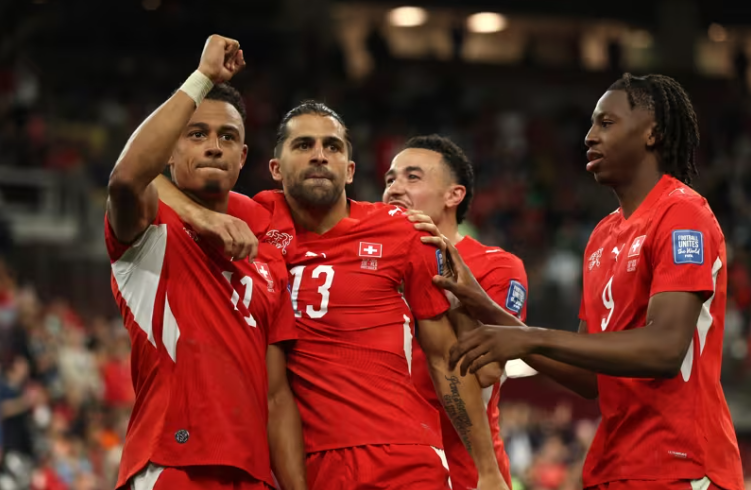 Đội tuyển Thụy Sĩ có chiến thắng thuyết phục trước Algeria. Ảnh: FIFA.