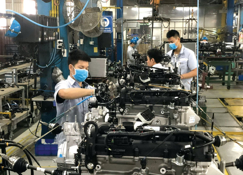 Sản xuất công nghiệp TP. Hồ Chí Minh tăng trưởng tích cực trong 6 tháng đầu năm 2026. Ảnh: Thesaigontimes.