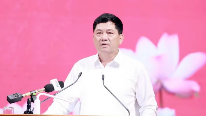 Bí thư Tỉnh ủy Bắc Ninh Nguyễn Hồng Thái. Ảnh: An Trân