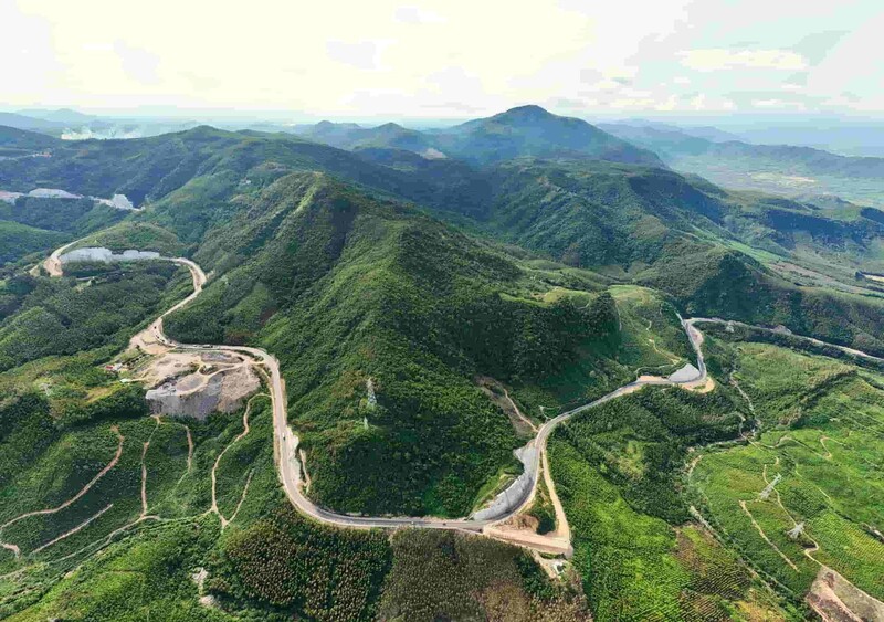 Dự án cao tốc đường bộ Quy Nhơn - Pleiku - Ảnh: Báo Lao động