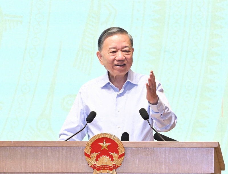 Tổng Bí thư, Chủ tịch nước Tô Lâm dự và phát biểu chỉ đạo phiên họp Chính phủ thường kỳ tháng 6/2026 và Hội nghị trực tuyến Chính phủ với các địa phương - Ảnh: VGP/Nhật Bắc