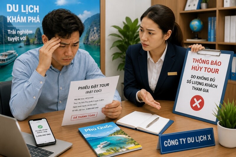 Khi dịch vụ không được cung cấp đúng nội dung đã cam kết, tổ chức, cá nhân kinh doanh có trách nhiệm chủ động phối hợp với người tiêu dùng để thống nhất phương án khắc phục phù hợp. Ảnh: Ủy ban Cạnh tranh Quốc gia