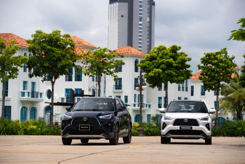 Yaris Cross được hỗ trợ 50 triệu đồng lệ phí trước bạ trong tháng 7. Ảnh: Toyota Việt Nam