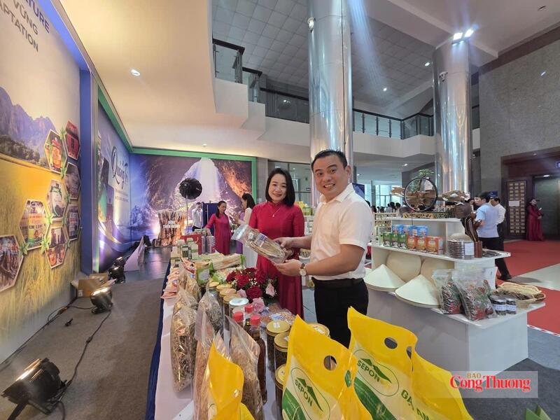 Nhiều sản phẩm OCOP được khách hàng quan tâm