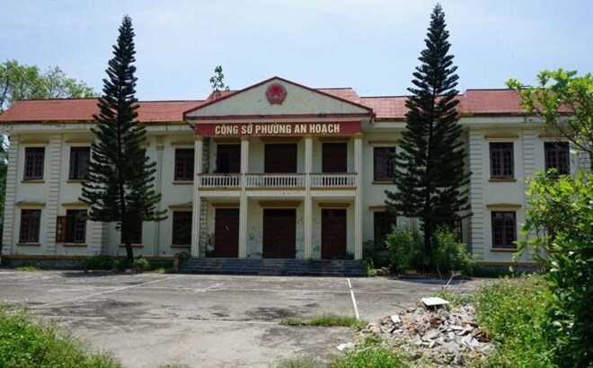 Thanh Hóa đang chỉ đạo khẩn trương xử lý công sở dôi dư sau sáp nhập. Trong ảnh: Trụ sở phường An Hoạch (TP. Thanh Hóa cũ) - Ảnh: Quách Du