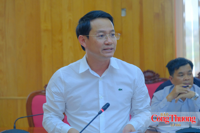Ông Nguyễn Bá Út, Giám đốc Sở Công Thương tỉnh Lâm Đồng.