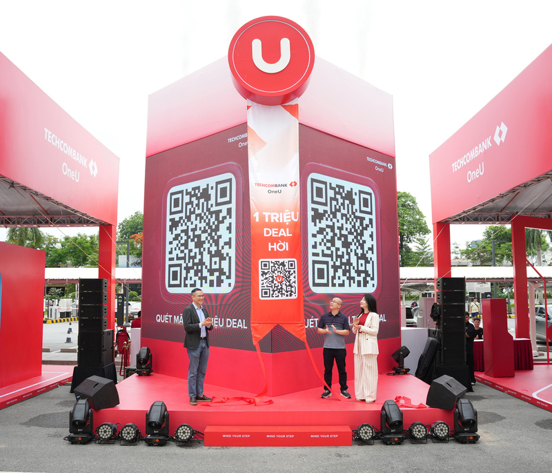 Techcombank ra mắt Chương trình Khách hàng thân thiết Techcombank OneU. Ảnh DNCC