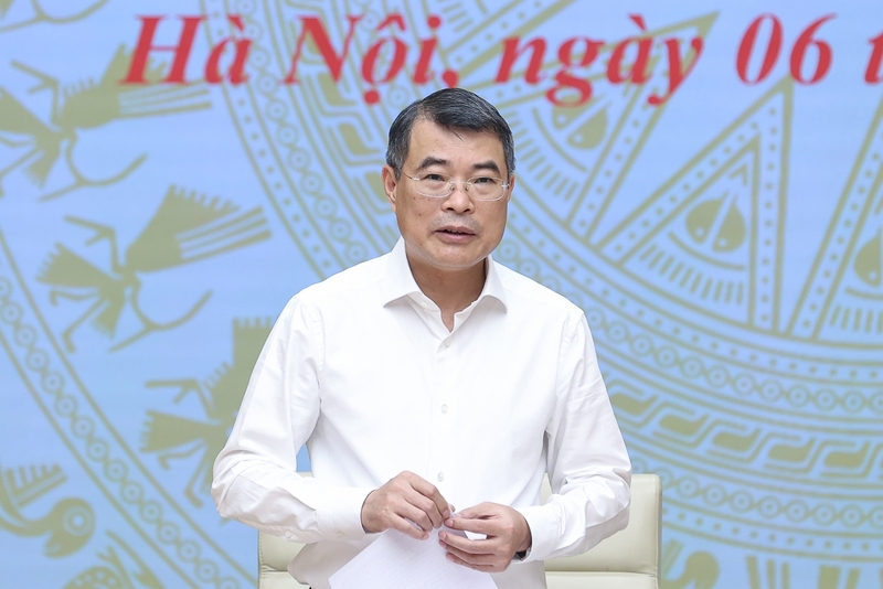 Thủ tướng Lê Minh Hưng phát biểu chỉ đạo phiên họp. Ảnh: VGP/Nhật Bắc