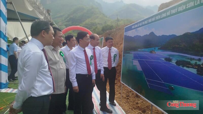 Trong 6 tháng đầu năm 2026, tỉnh Sơn La khởi công, thúc đẩy triển khai nhiều dự án năng lượng tái tạo. Ảnh: Hải Sơn