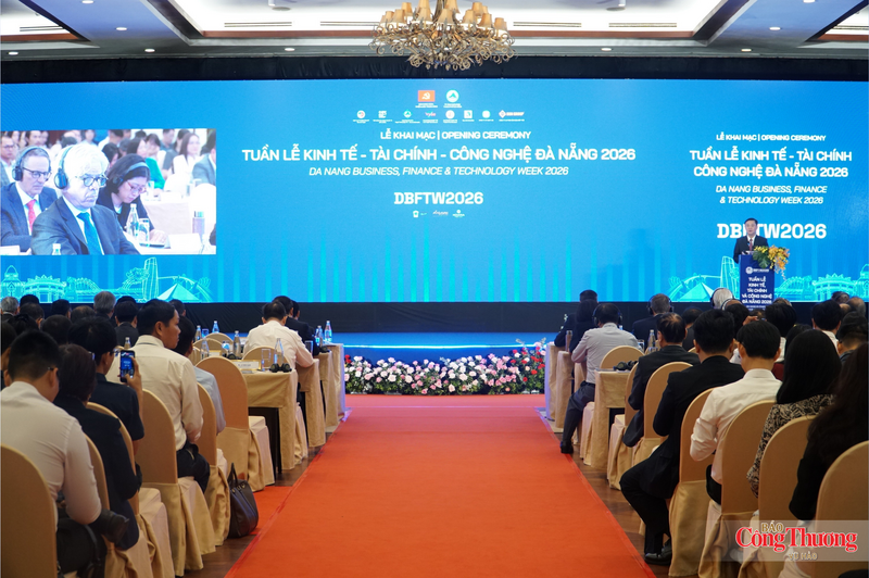 Khai mạc Tuần lễ Kinh tế, Tài chính và Công nghệ Đà Nẵng 2026 (DBFTW2026)