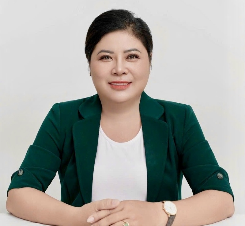 Chị Trương Thị Bạch Thủy, Giám đốc Hợp tác xã Mây tre đan Thủy Tuyết là minh chứng sinh động cho tinh thần dám nghĩ, dám làm. Ảnh: Thuỷ Tuyết.